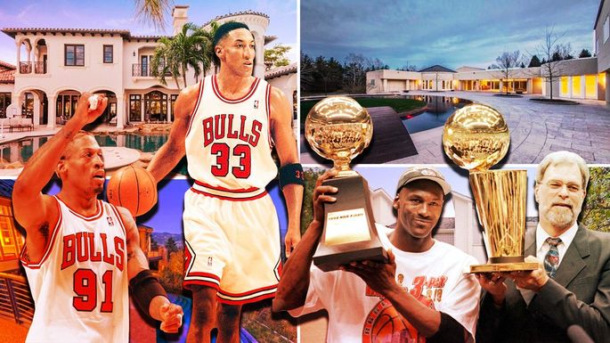 Η ιστορία για τα σπίτια των μελών της «χρυσής» ομάδας των Chicago Bulls